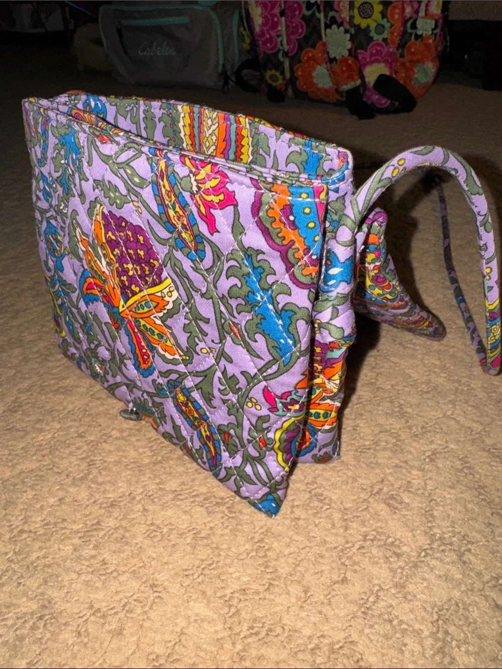 Vera Bradley purple floral